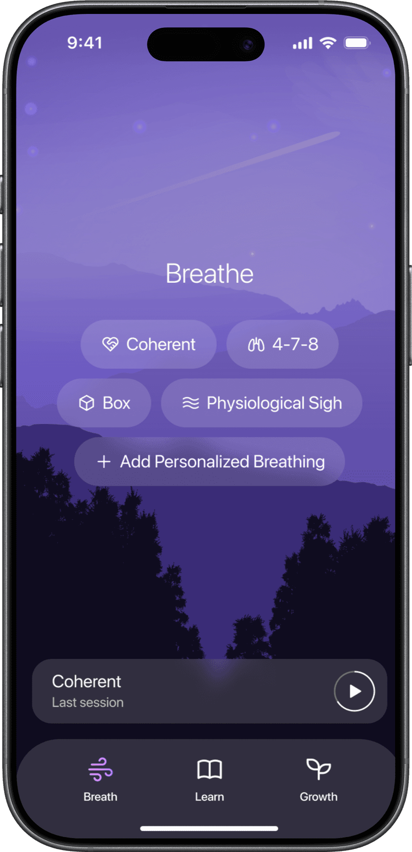 Breathe Screen